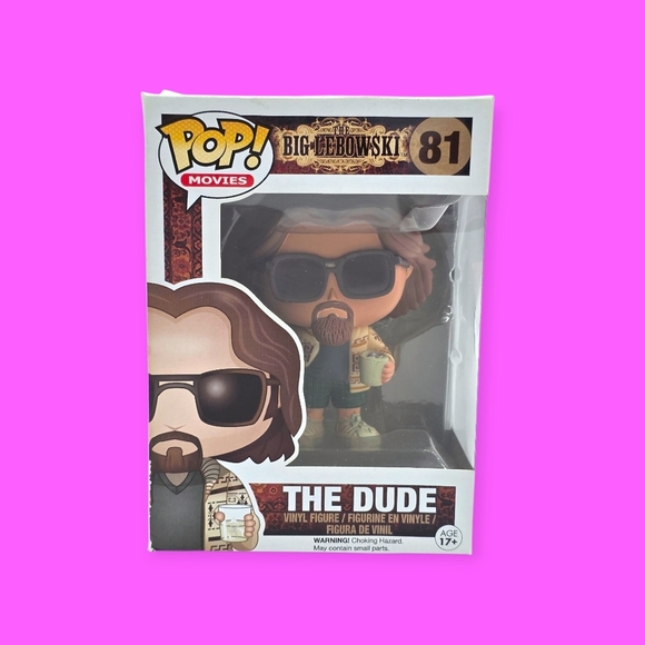 Funko POP! The Dude The Big Lebowski #81 Vinyl Figure - Picture 1 of 9